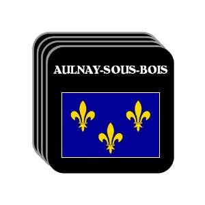  Ile de France   AULNAY SOUS BOIS Set of 4 Mini Mousepad 