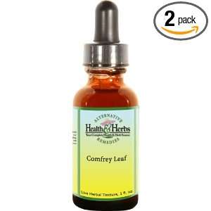 Alternative Health & Herbs Remedies Comfrey Leaf, 1 Ounce Bottle (Pack 