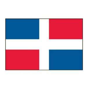  Dominican Republic 12 x 18 Nylon Flag   No Seal Patio 