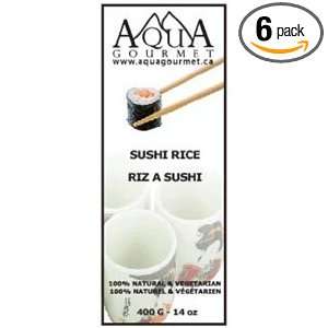 Aqua Gourmet Sushi Rice, 400 Grams (Pack Grocery & Gourmet Food