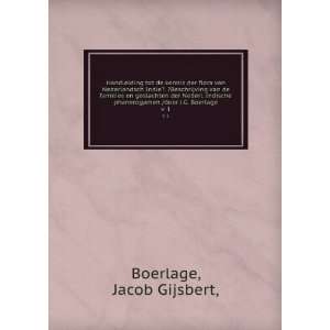   /door J.G. Boerlage. v. 1 Jacob Gijsbert, Boerlage Books