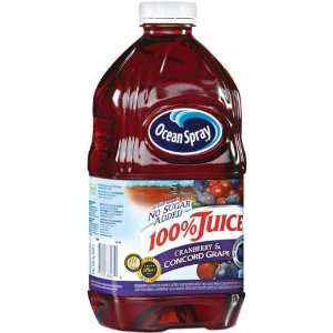 Ocean Spray Juice Cranberry & Concord Grape 64 oz (8 Pack)