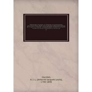   Antoine Jacques Louis), 1788 1848 Jourdan Books