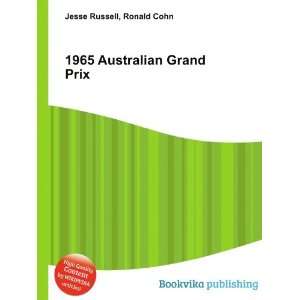  1965 Australian Grand Prix Ronald Cohn Jesse Russell 