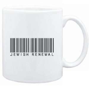  Mug White  Jewish Renewal   Barcode Religions Sports 