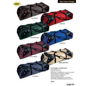  Martin Sports Lacrosse Players Bag 42 X 13 X 12 Holds 