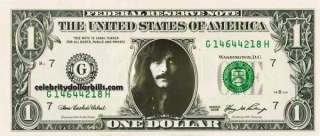   IOMMI CELEBRITY DOLLAR BILL UNCIRCULATED MINT US CURRENCY CA  