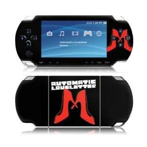   Sony PSP Slim  Automatic Loveletter  Stilettos Skin Electronics