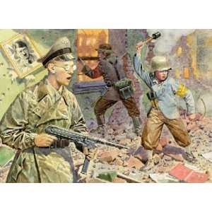  WWII Volkssturm Soldiers w/Guns 1945 (46) 1 72 Orion 