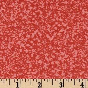  44 Wide Autopia Oil Spatter Tonal Red Fabric By The Yard 