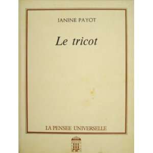  Le Tricot Janine Payot Books