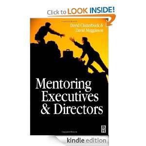 Mentoring Executives and Directors David Clutterbuck, David Megginson 