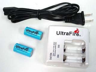 UltraFire C8 Q5 CREE LED Flashlight w/Battery & Charger  