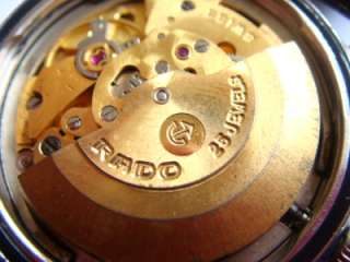 Rado Green Horse 25 jewels swiss automatic all original Serialnumber 