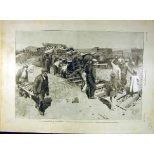  1902 Arleux Railway Accident Train Crash French Print