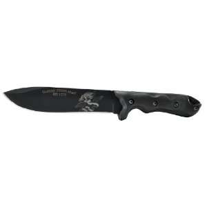  U.S. Army ARMY10 Fixed Blade Knife with Black Coated High 