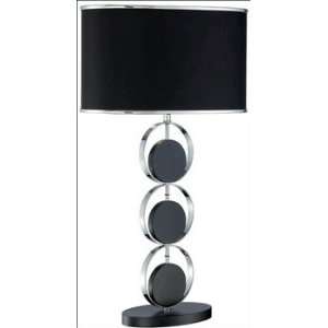  Lite Source LS 21739 Averie Table Lamp with Black Fabric 