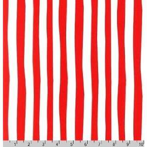  Robert Kaufman Celebrate Seuss Stripes Red Fabric Arts 