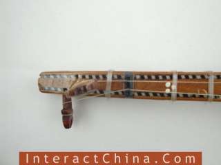 Uyghur Lute Xinjiang Handcraft Dutar + Case +Stand 30cm  