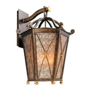  Cheshire Wall Lantern in Bronze Leaf Size/Bulb Type/Dark 