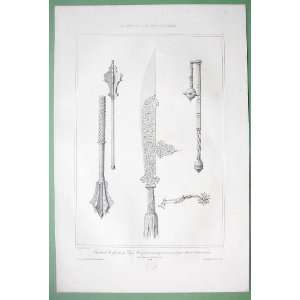 SCIMITER Hedge Bill Sword & Other Arms of the Guards of Pope Borghese 