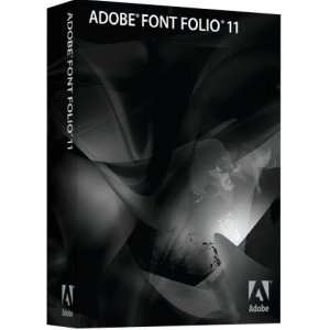  New   Adobe Font Folio v.11.1   Complete Product   5 User 