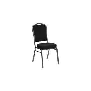   Silver Vein Frame Crown Back Stacking Banquet Chair