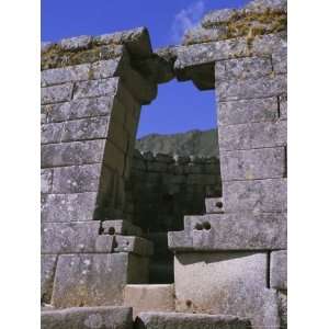  Inca Site, Machu Picchu, Unesco World Heritage Site, Peru 