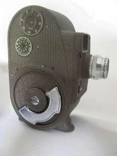   & Howell 134 8mm Cine Movie Camera Art Deco Old Prop Metal   