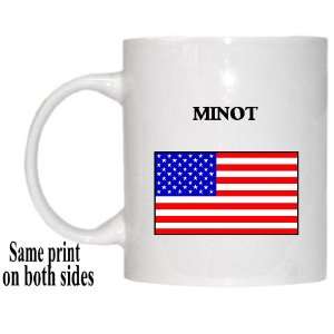  US Flag   Minot, North Dakota (ND) Mug 
