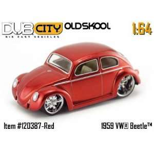 Jada Toys 1/64 Scale Diecast Dub City Old Skool Wave 2 1959 Vw Beetle 