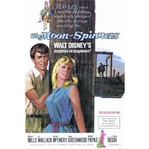  The Moon Spinners (1964) 27 x 40 Movie Poster Style A 