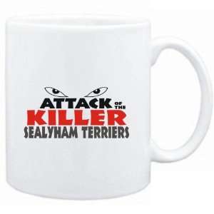  Mug White  ATTACK OF THE KILLER Sealyham Terriers  Dogs 
