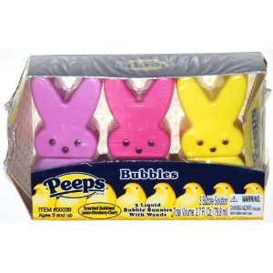    Easter Peeps Mini Bubbles Set Peeps Bunnies Just Born Toys & Games