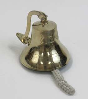 US Navy Decorative Nautical Solid Brass Ships Bell 7  