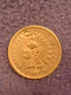 1865 Indianhead Cent   U.S. Coin  