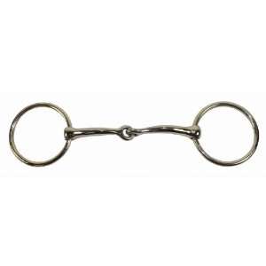  RING SNAFFLE CURVED MOUTH 5in SS