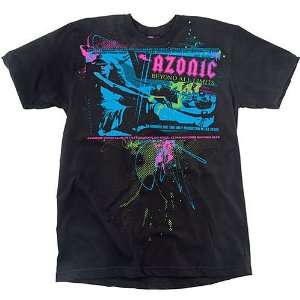 Azonic Roller Girl Youth Short Sleeve Racewear Shirt   Black / Large