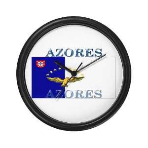  Azores Flag Azores Wall Clock by 