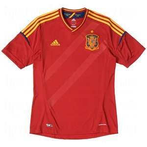  adidas Mens ClimaCool Spain Home Jersey Red/Sunshine/XX 