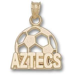  San Diego State Aztecs Soccerball Pendant (14kt) Sports 