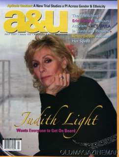 JUDITH LIGHT A&U magazine ERIN MURPHY tabitha BEWITCHED  