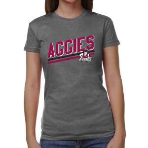 New Mexico State Aggies Ladies Rising Bar Juniors Tri Blend T Shirt 
