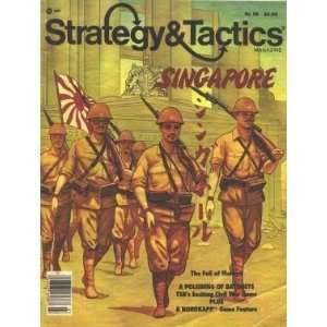 TSR Strategy & Tactics Magazine # 96, with Singapore, Fall of Malaya 