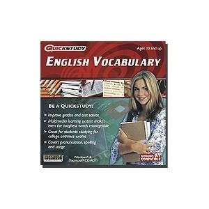  QuickStudy English Vocabulary Software