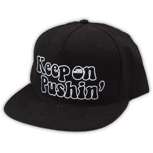    Heel Bruise Keep On Pushin Snapback Hat (Black)