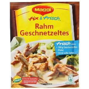 MAGGI fix & fresh meat strips with cream sauce (Rahm Geschnetzeltes 