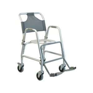 Lumex 7915A 1 Deluxe Shower Transport Chair with Footrests 