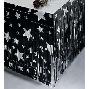 Star Table Skirting Blue/silver Stars Toys & Games
