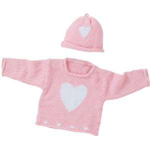  Baby Sweater & Hat Gift Set 